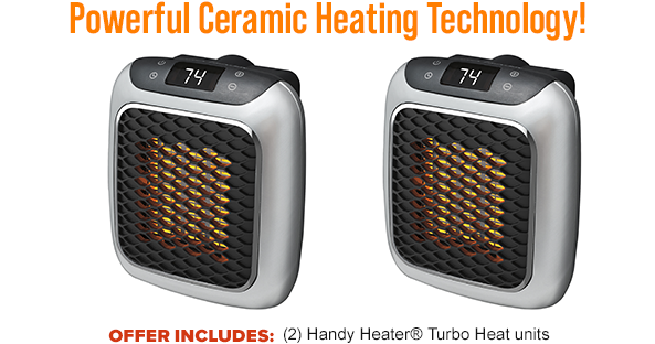 Powerful Ceramic Heating Technology!