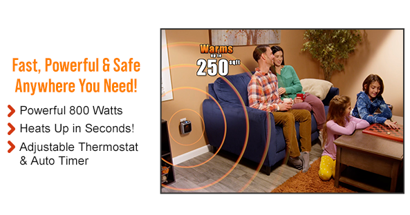 Handy Heater Turbo Heat The Whole Room Space Heater That Plugs